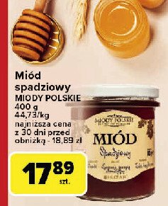 Miód spadziowy Miody polskie promocja