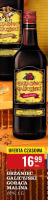 Grzaniec Galicyjski Gorąca Malina promocja w Biedronka