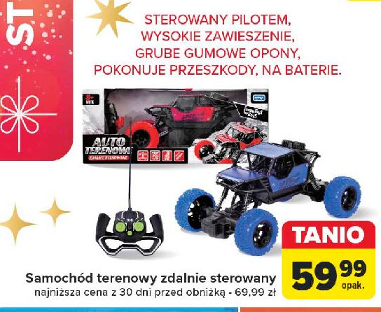 Samochód terenowy promocja w Carrefour Market