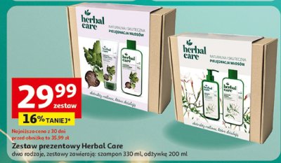 Zestaw prezentowy Herbal Care promocja w Auchan