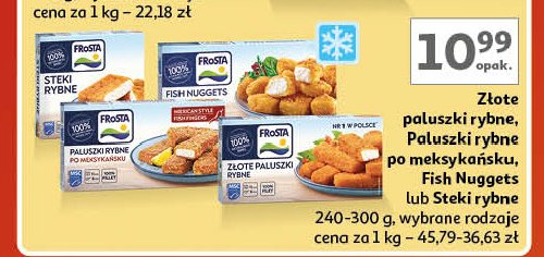 Steki rybne Frosta promocja