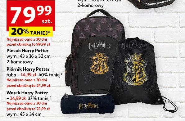 Piórnik tuba harry potter promocja