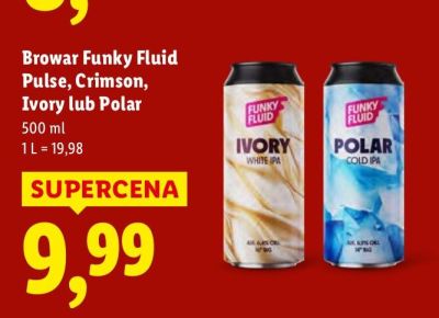 Piwo Crimson promocja w Lidl