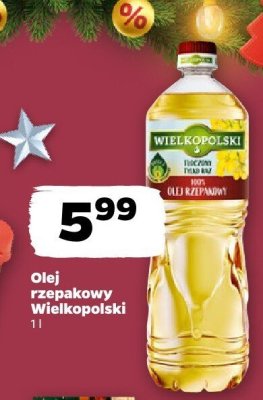 Olej rzepakowy 1 l promocja w Netto