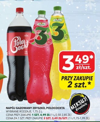 Napój gazowany Zbyszko promocja w Top Market