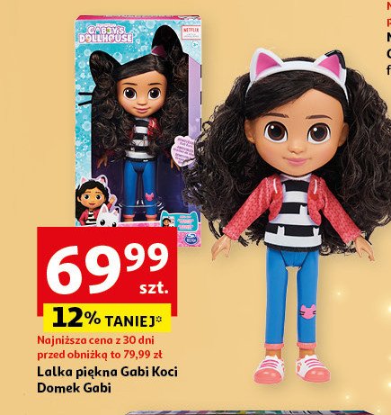 Lalka gabi koci domek Spin master promocja w Auchan