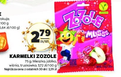 Cukierki jabłko-wiśnia-turskawka Mieszko zozole promocja