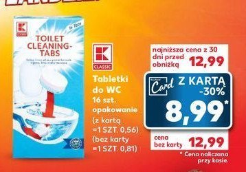 Tabletki do wc ocean K-classic promocja