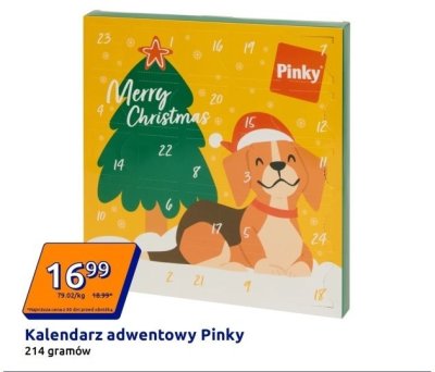 Kalendarz adwentowy dla psa promocja w Action