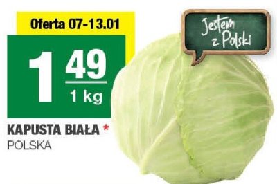 Kapusta promocja w SPAR