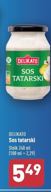 Sos tatarski Delikato promocja