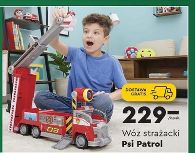 Wóz strażacki promocja w Biedronka