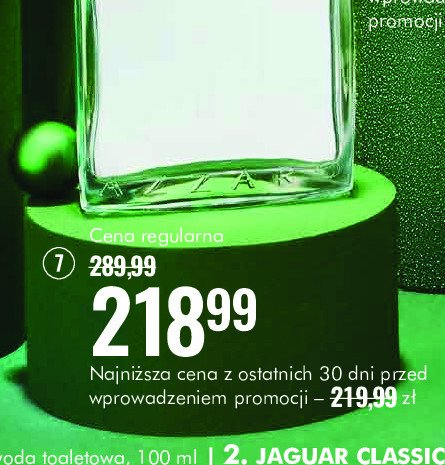 Woda toaletowa Azzaro chrome promocja