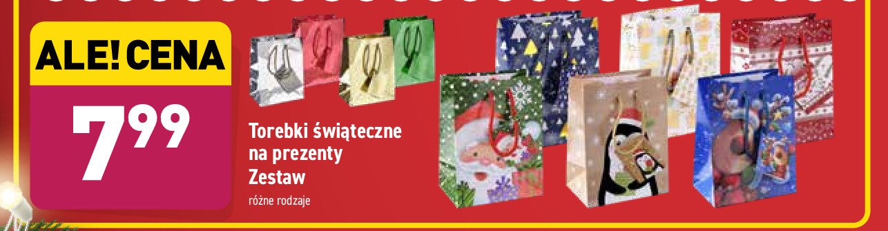 Torebki świąteczne promocja w Selgros