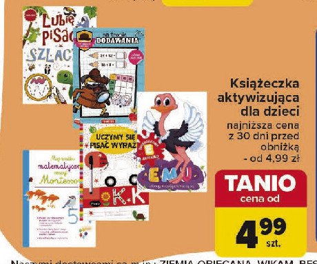 Uczymy się pisać wyrazy promocja