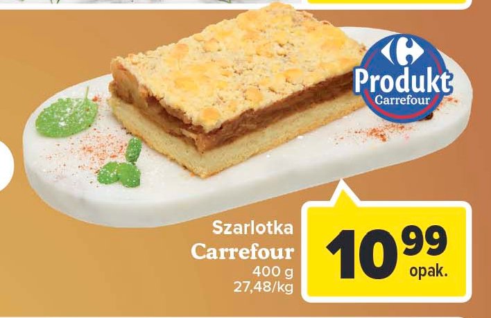 Szarlotka Carrefour promocje