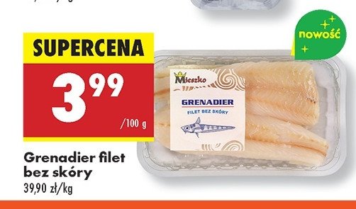 Grenadier filet bez skóry promocja