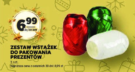 Wstążki do pakowania prezentów promocja