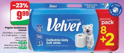 Papier toaletowy promocja w Dino