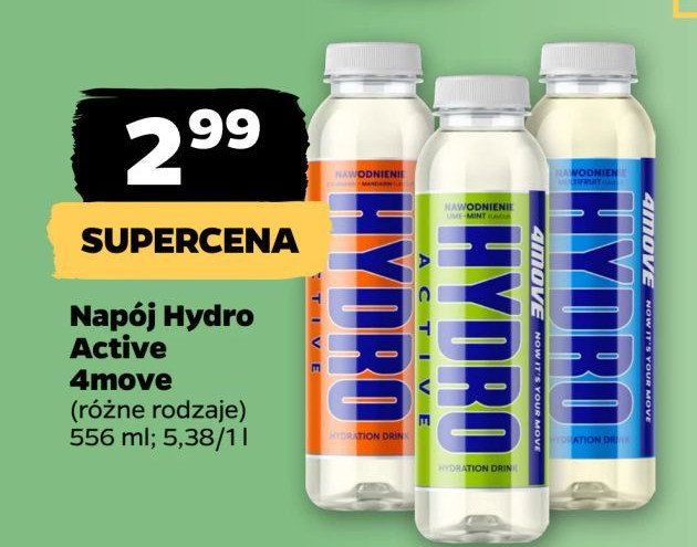 Napói alkaine 4move hydro promocja