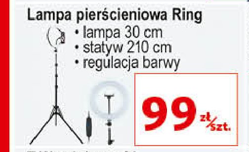 Lampa pierścieniowa ring ld-g320k Vakoss promocja