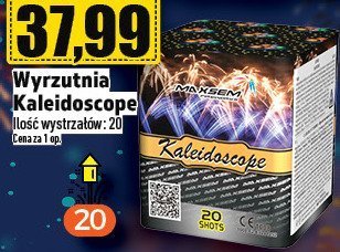 Wyrzutnia Kaleidoscope Ilość wystrzałów: 20 promocja w TOPAZ