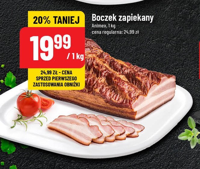 Boczek zapiekany Krakus animex promocja