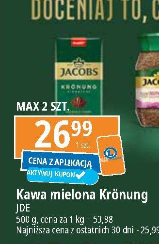 Kawa Jacobs kronung promocja