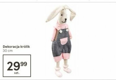 Kr贸lik 30 cm promocja