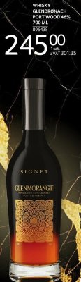Whisky Glenmorangie Signet 46% 700 ML promocja w Selgros