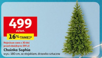 Choinka Sophia promocja w Auchan