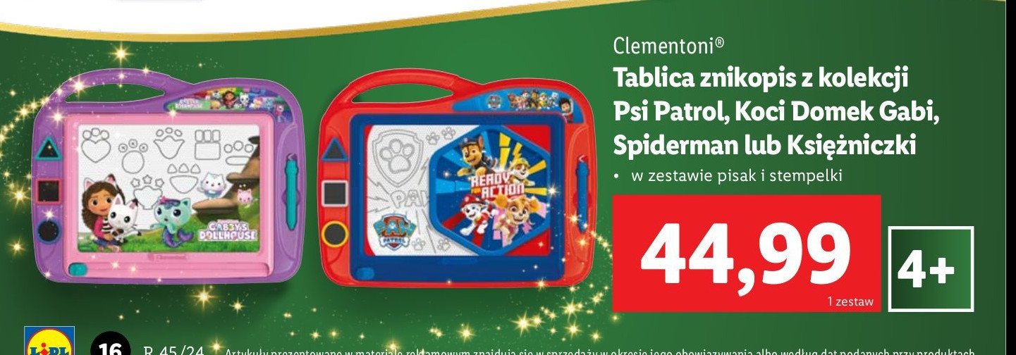 Magiczna tablica znikopis psi patrol Clementoni promocja