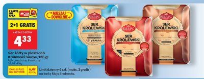 Ser żółty w plastrach  light promocja w Biedronka