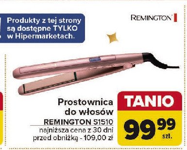 Prostownica s1510 Remington promocja w Carrefour