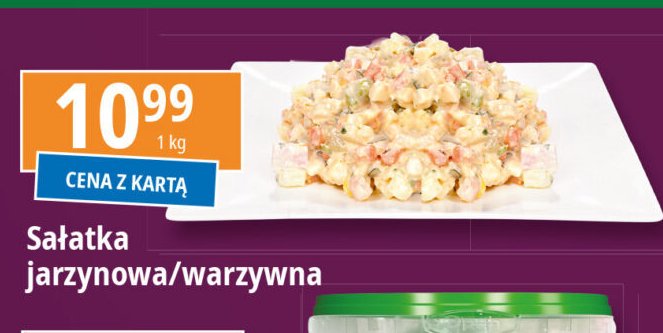 Sałatka jarzynowa promocja w Leclerc