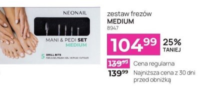 Zestaw frezów MEDIUM 8947 promocja w NEONAIL & NEO MAKE UP