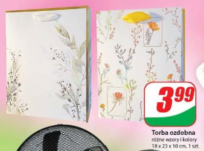 Torba ozdobna promocja