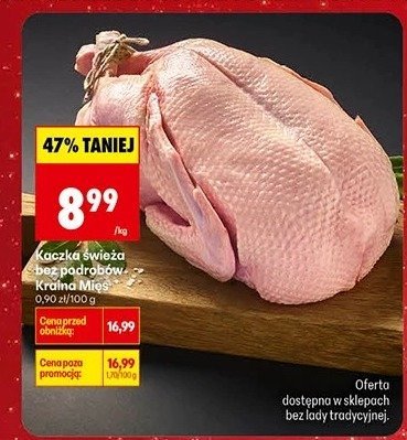 Kaczka świeża bez podrobów  promocja w Biedronka