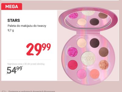 Paleta do makijażu do twarzy  promocja w Rossmann