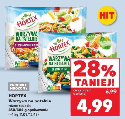 Warzywa na patelnię, różne rodzaje promocja w Kaufland