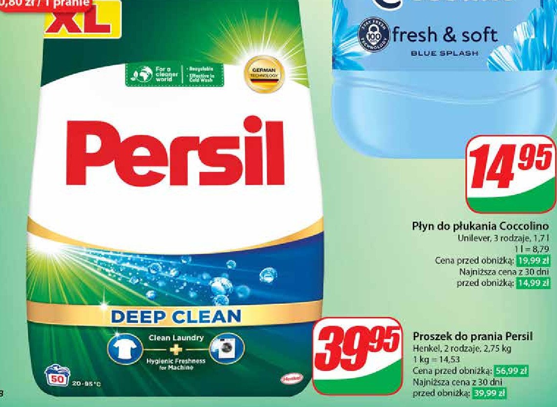 Proszek deep clean Persil promocja