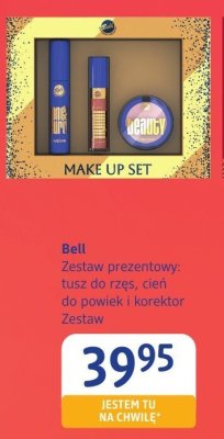 Zestaw prezentowy Bell MAKE UP SET: tusz do rzęs, cień do powiek i korektor promocja w Drogerie DM