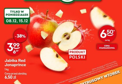 Jabłka Red Jonaprince promocja w Żabka