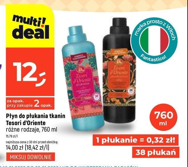 Koncentrat do płukania peonia Tesori d'oriente promocja w Dealz