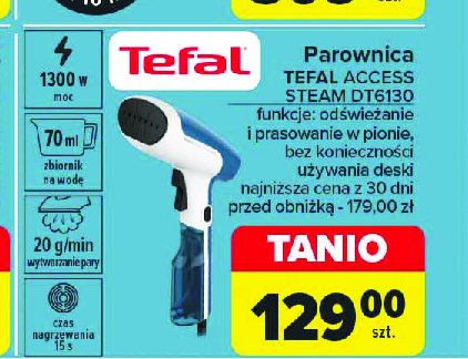 Parownica steam dt6130 Tefal promocja