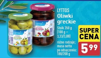 Oliwki zielone Lyttos promocja