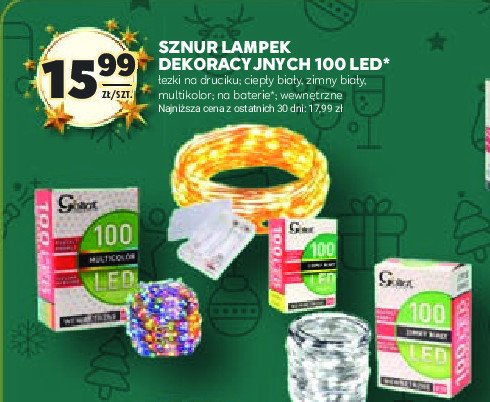 Lampki choinkowe 100 lampek Goliat promocja w Stokrotka