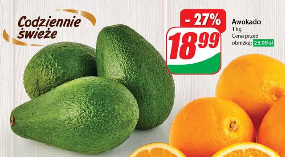 Awokado promocja
