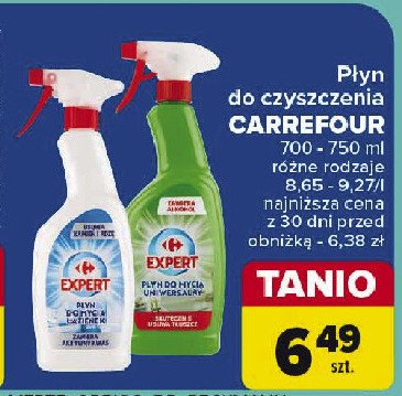 Płyn do mycia uniwersalny Carrefour expert promocja