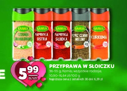 Kurkuma - słoiczek Kamis promocja